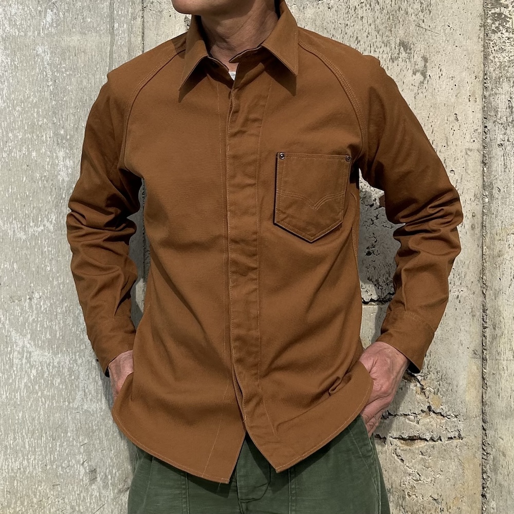 デラックスウエア新作ダックシャツ入荷！7641A [40s DUCKSBUCK