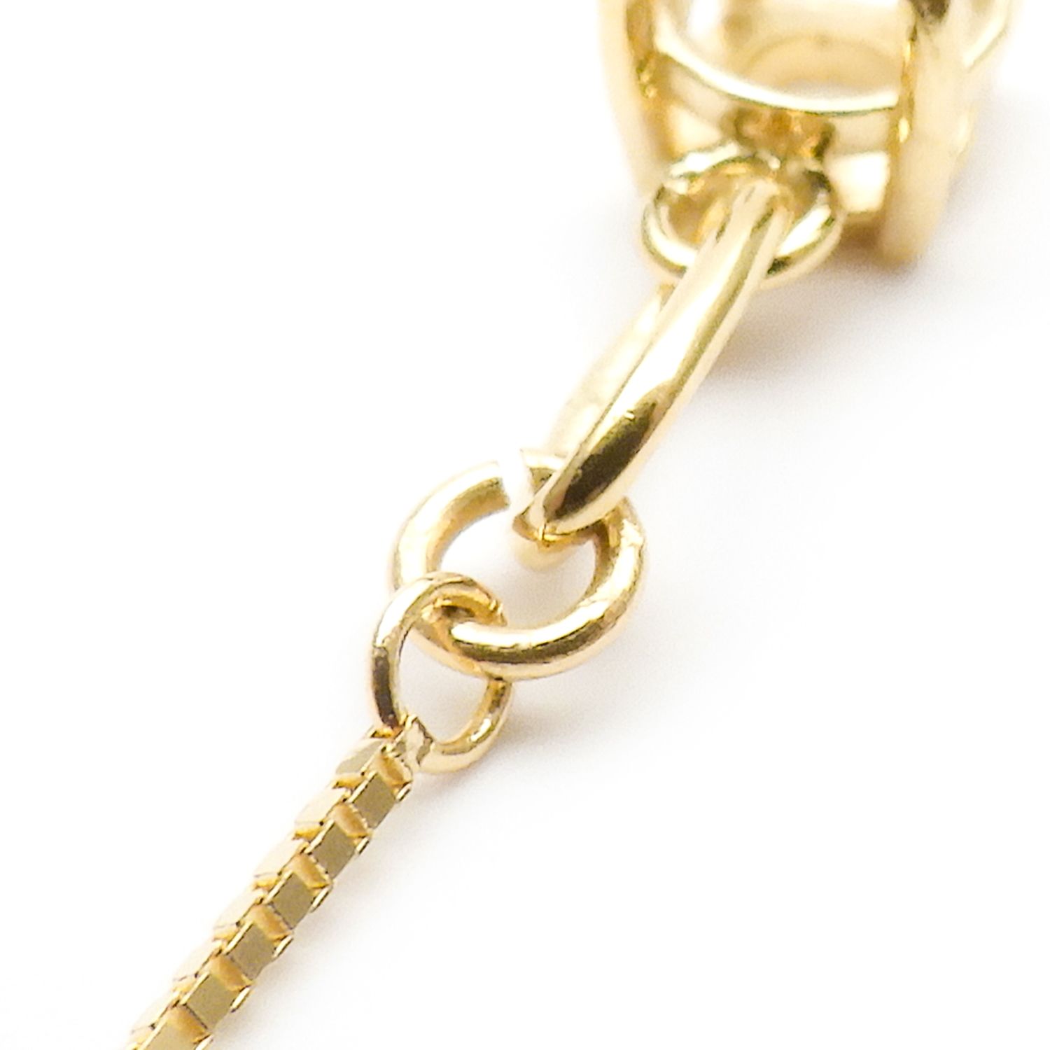 K18 丸カン 2個セット[136] / サイズ：0.5×1.4mm | TOP STONE(トップ