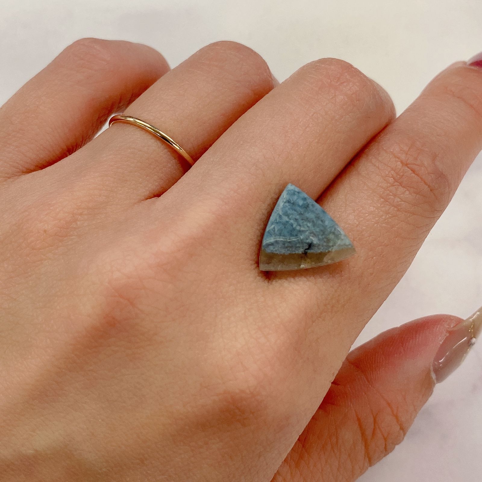 パライバクォーツ(宝石名ギラライト イン クォーツ) ブラジル産 4.39ct