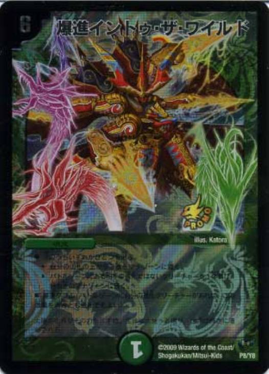 爆進イントゥ・ザ・ワイルド【デュエルマスターズトレカ高価買取価格