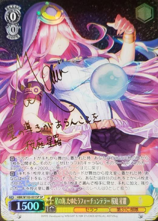 PSA10 ヘブバン ヴァイス星の海、たゆたうフォーチュンテラー 桜庭 星羅