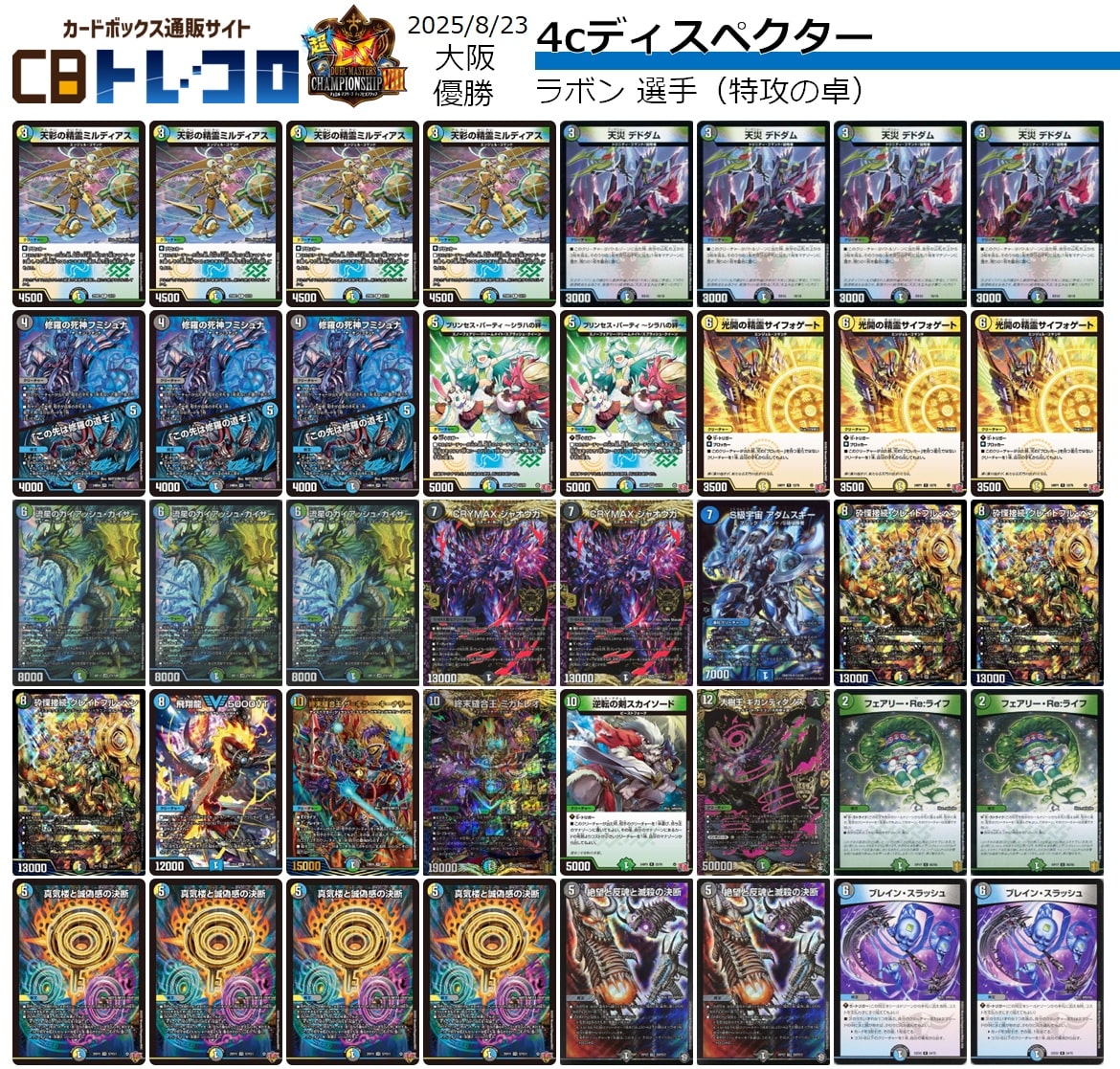 超CSⅧ】デッキレシピ公開!!/ カードボックス通販サイト | CBトレコロ