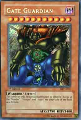 遊戯王】 ゲート・ガーディアン アジア版 MRD-000 1st シークレット