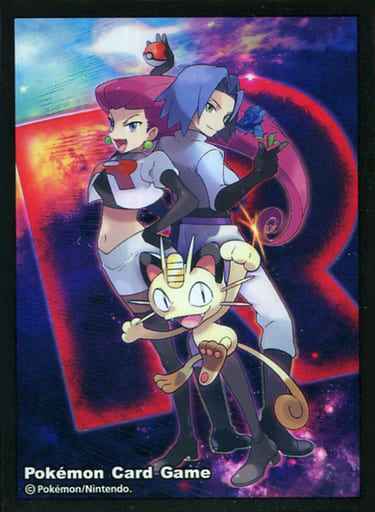 ポケモンカード】 デッキシールド ロケット団 64枚入り 未開封スリーブ