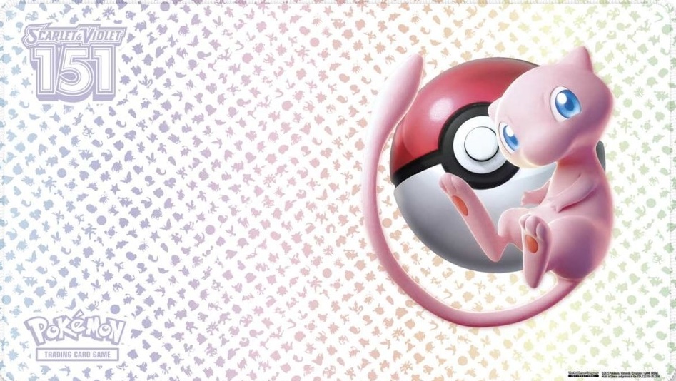 海外プレイマット】ミュウ(151背景) - トレカ侍通販