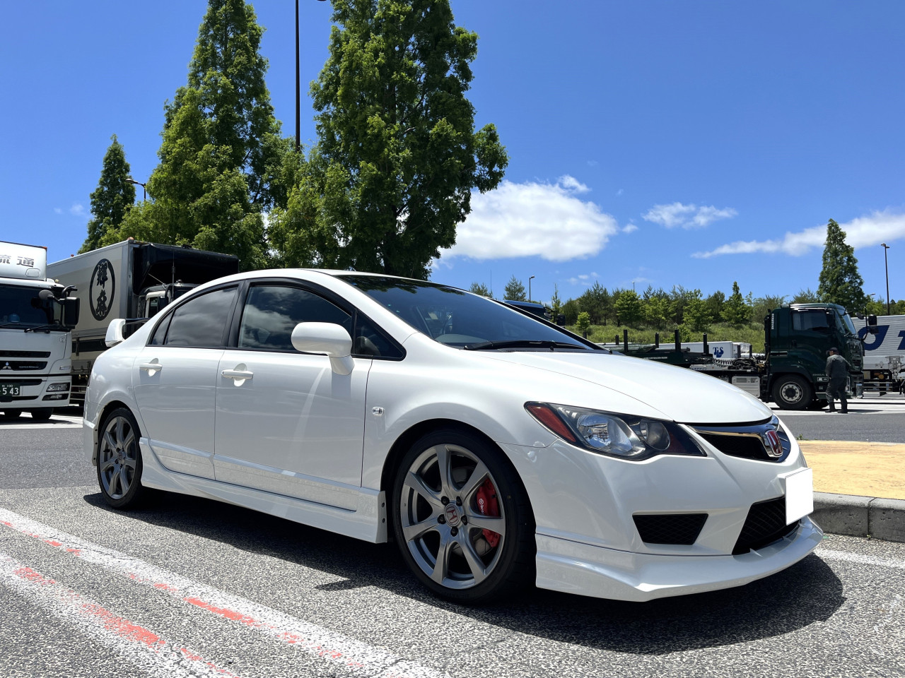 希少パールホワイト 後期180系最終モデル オリジナル状態 HONDA FD2