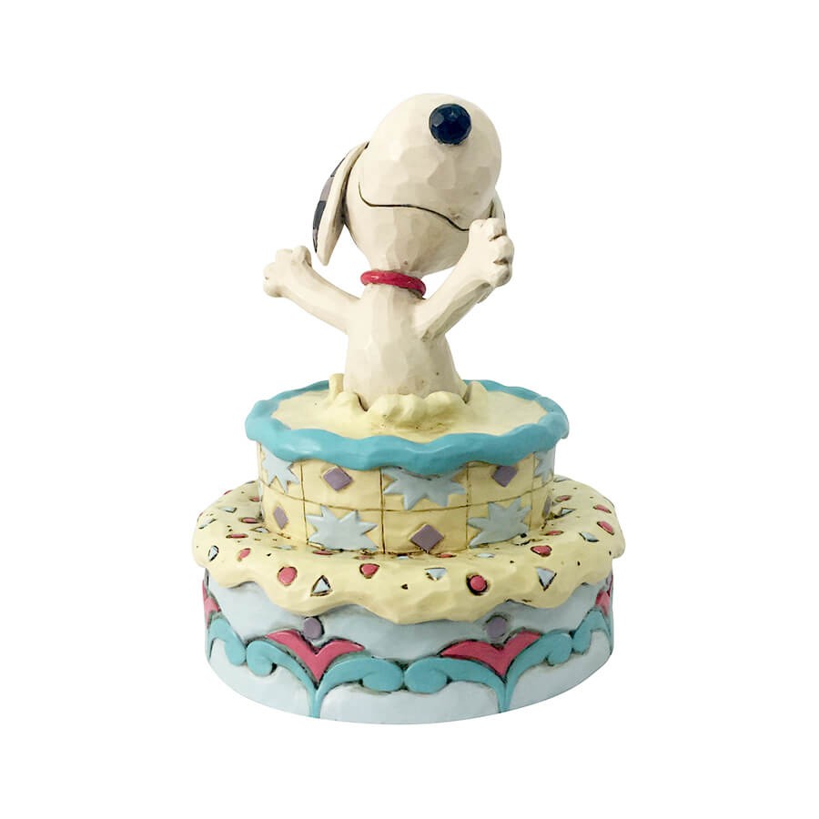 JIM SHORE】スヌーピー サプライズ バースデーケーキ | GUND, enesco