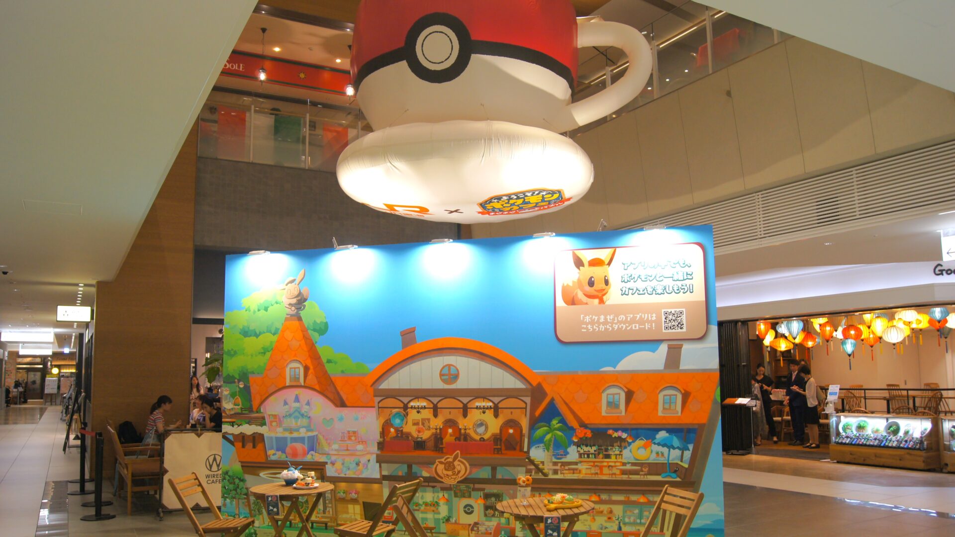 名駅のレストラン街にポケモンがやってきた！JR東海「推し旅」×「ポケ