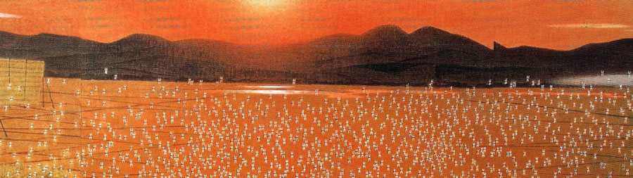 岩橋英遠「道産子追憶之巻」／北海道立近代美術館 | たびらい