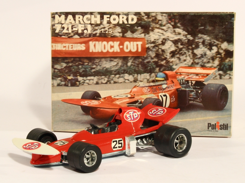 March - Ford 721 F1 - Polistil - 1/25 - Autos Miniatures Tacot