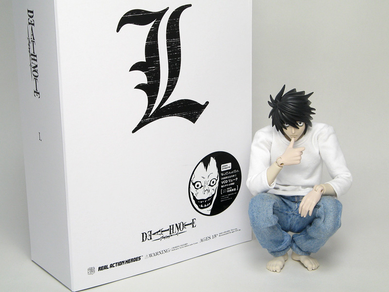 メディコム・トイ RAH-332 デスノート L(エル) レビュー | タコヤキューブ