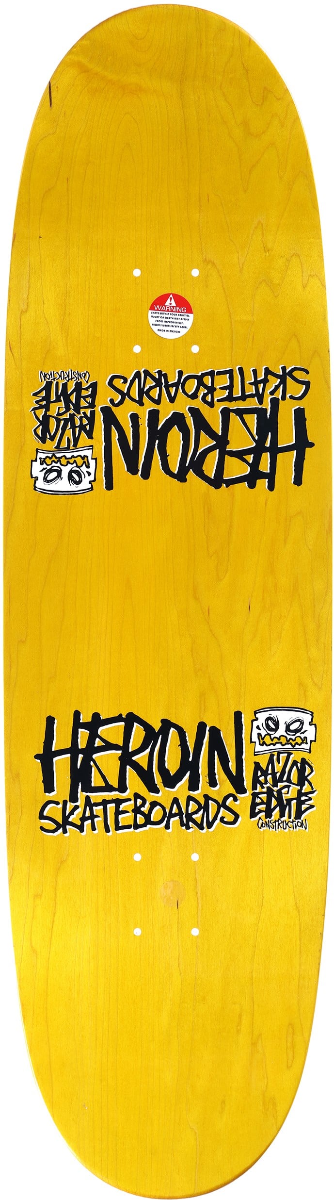 Heroin Symmetrical Holo Egg 9.25 Skateboard Deck | Tactics