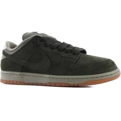 Nike SB Dunk Low Pro B Skate Shoes - sequoia/sequoia-light army