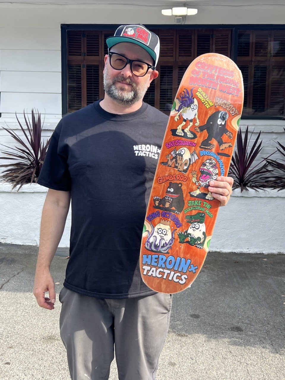 Heroin Skateboards x Tactics | Crypteggs of the PNW