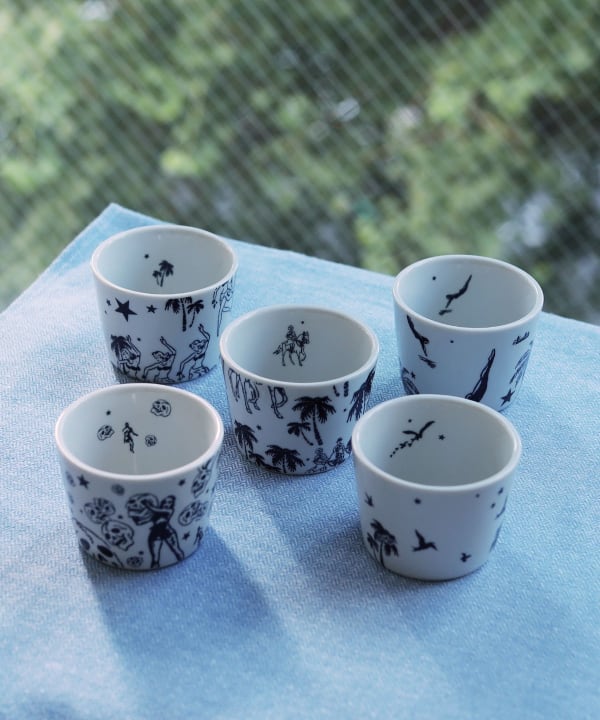 髑髑お猪口 5個セット - 横尾忠則オンラインショップ