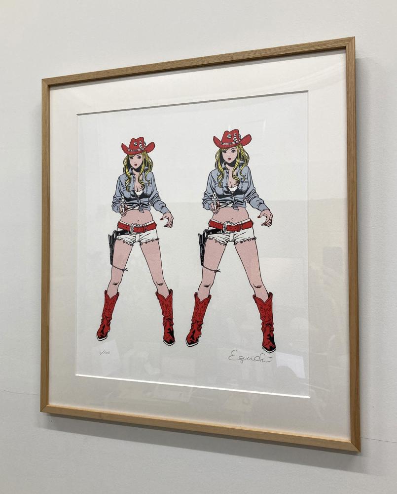 2 COW GIRLS (dot.version)2 COW GIRLS (dot.version)|江口寿史Hisashi