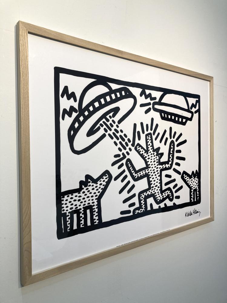 Untitled, 1982 (Dogs with UFOs) (ポスター)Untitled, 1982 (Dogs