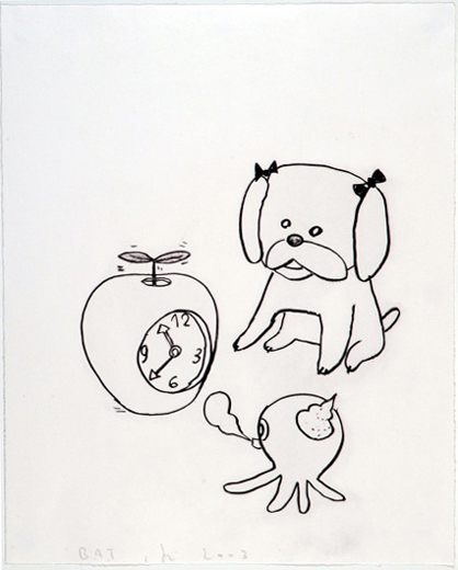 奈良美智『忘れられた子犬、待っている』 奈良美智『忘れられた子犬