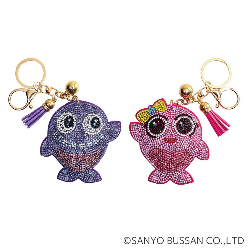 海物語デコレーションキーホルダー（クジラッキー＆クジラブリー