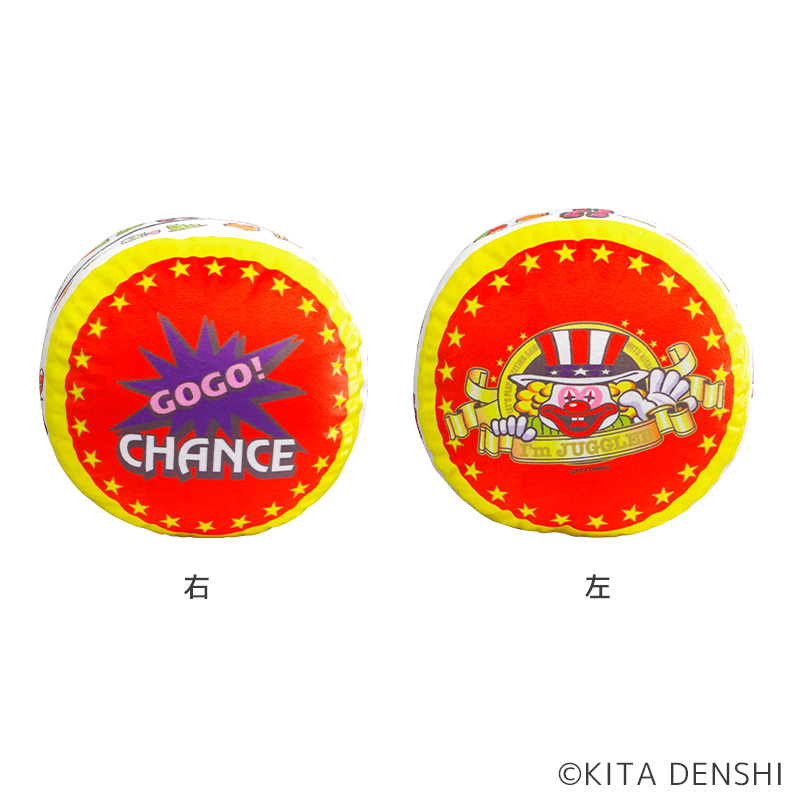 ジャグラー 1/1スケールリールクッション | ぱちキャラ オンライン by