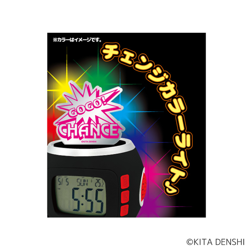 ジャグラーサウンドフラッシュ アクリルクロック | ぱちキャラ