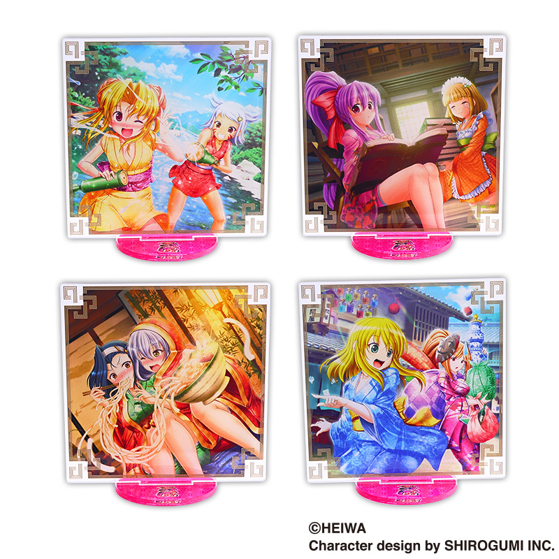 戦国乙女 場面写ｱｸﾘﾙｽﾀﾝﾄﾞ(10種ﾗﾝﾀﾞﾑ) | ぱちキャラ オンライン by大宏