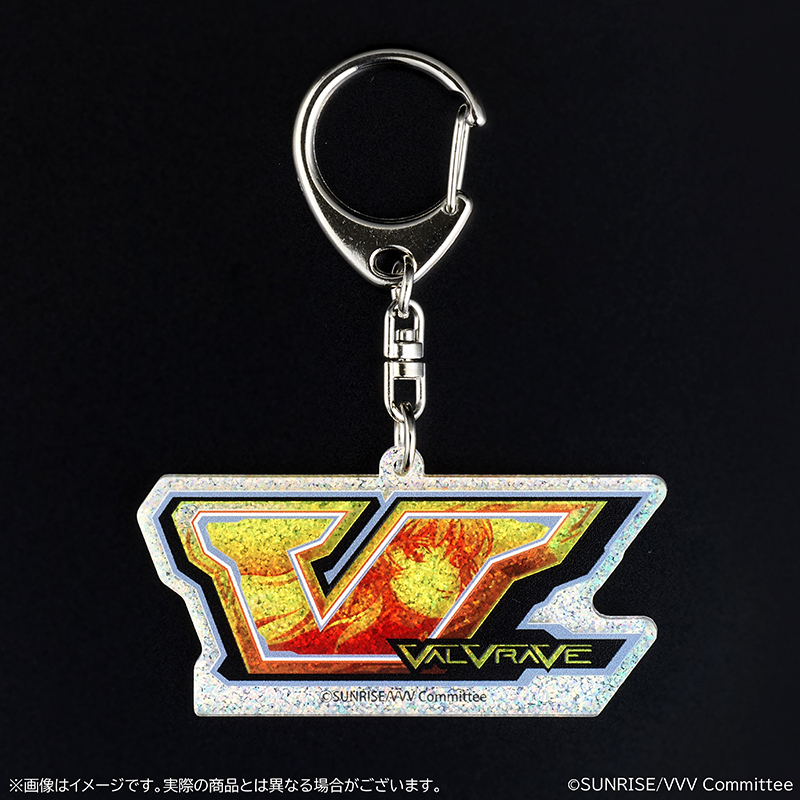 革命機ヴァルヴレイヴ リール図柄ホログラムアクリルキーホルダー