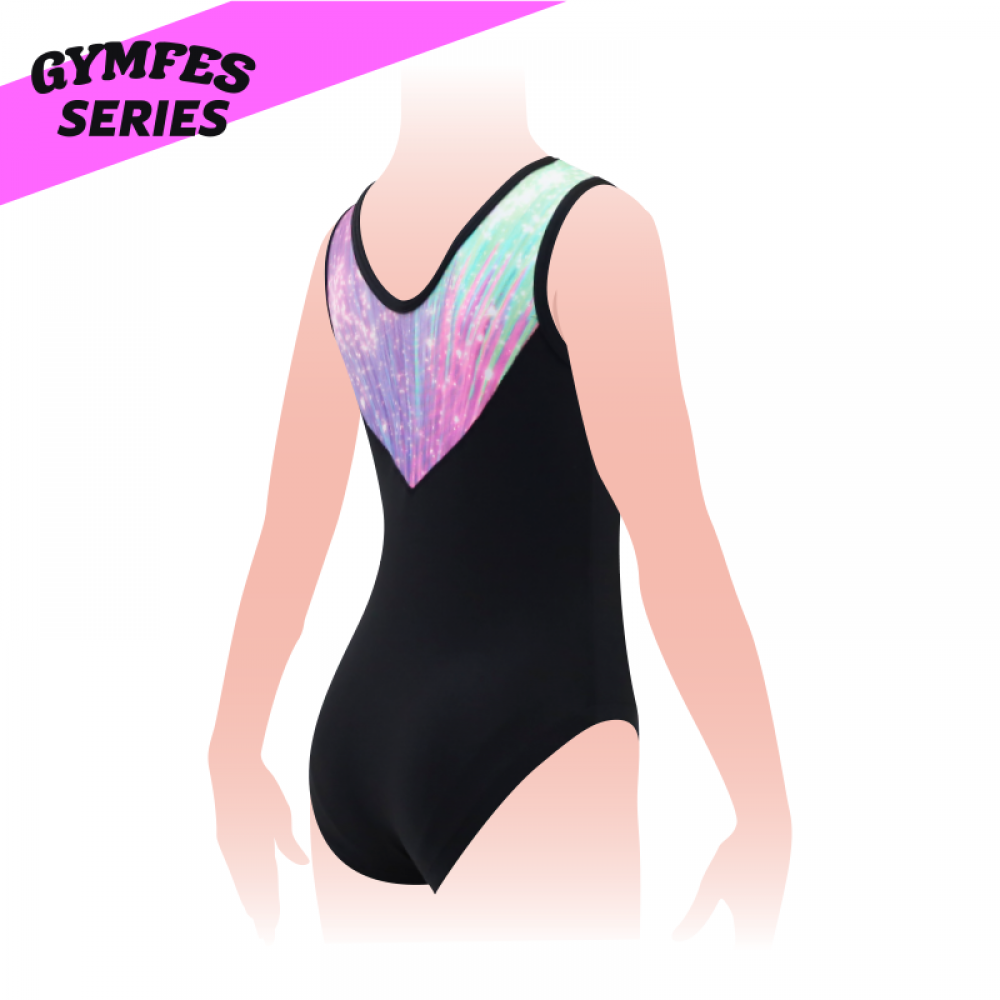 1678(切替ノースリーブレオタード)※返品交換不可|体操競技 女子