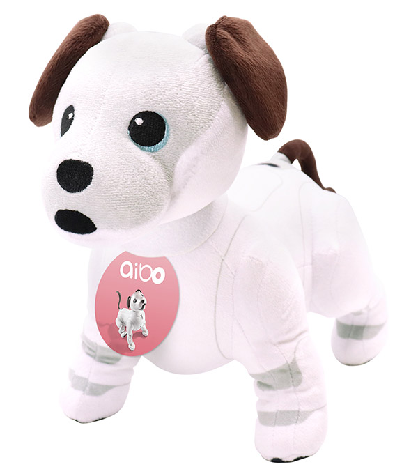 aibo」ぬいぐるみがクレーンゲームのプライズとして10月上旬より全国の