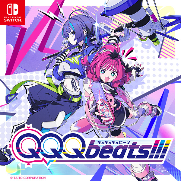 パズル×音ゲーの新次元MIX(ミックス)『QQQbeats(キュキュキュビーツ