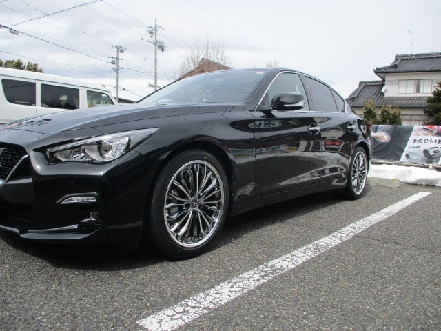 weds Krenze Felsen POTENZA S007A V37 スカイライン装着です