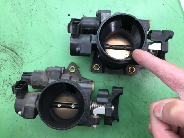 ダイハツ・ミラ（L275）】スロットルボディ・エアフィルター交換をしま