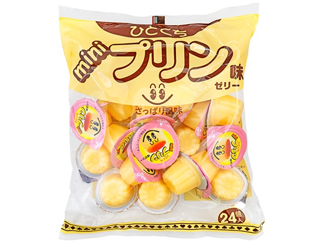 やおきん プリン味ゼリー 24個入 (4903013436605) の仕入れ・箱買い