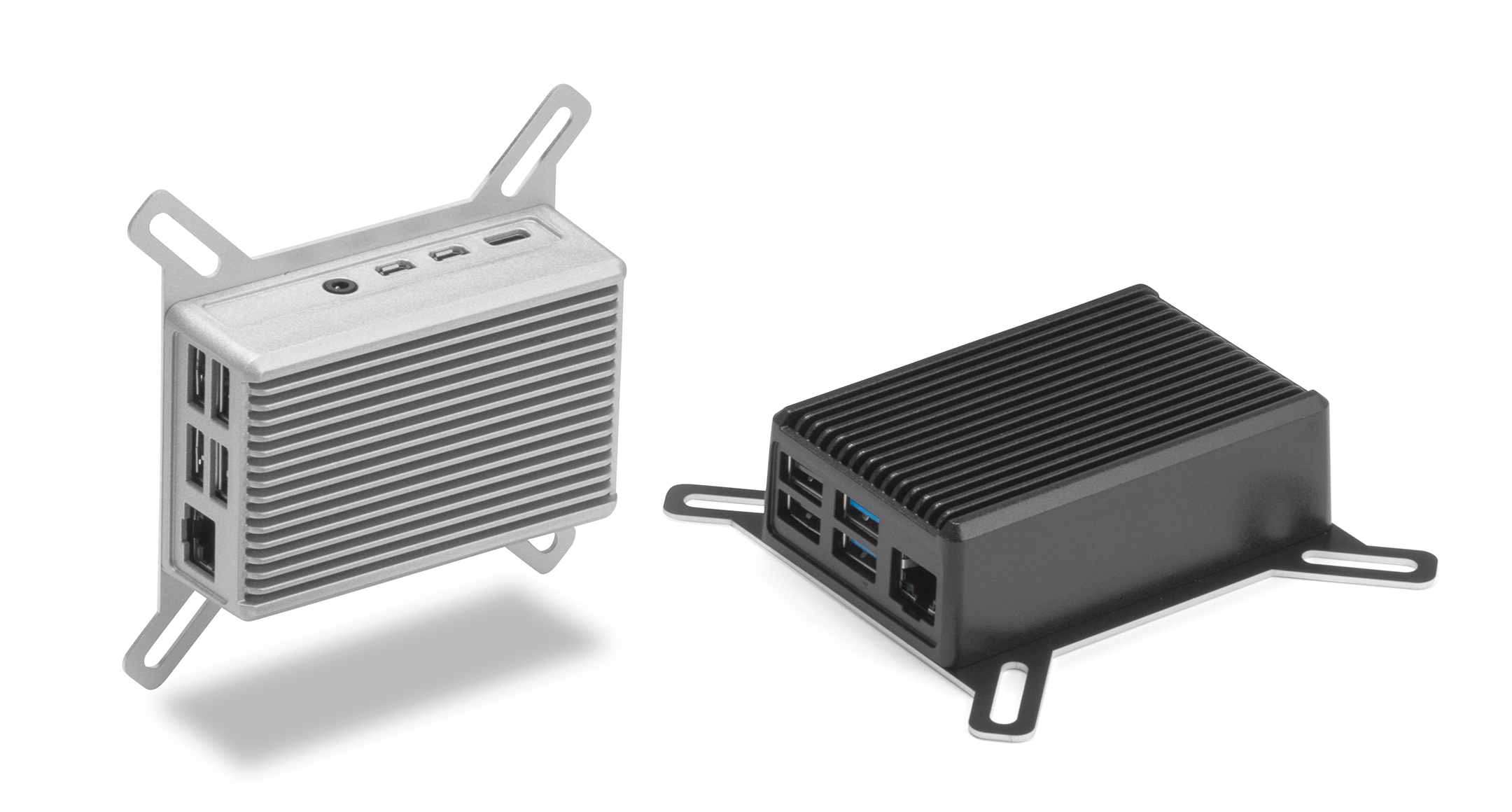 Raspberry Pi ヒートシンクケース 壁付フランジタイプ RPHシリーズ