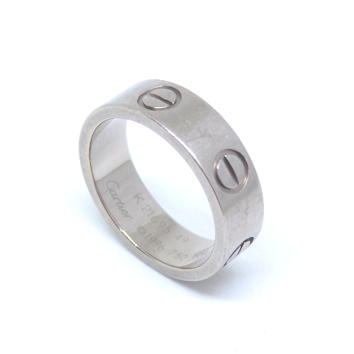 CARTIER カルティエ ラブリング ホワイトゴールドの買取価格 - 神戸の