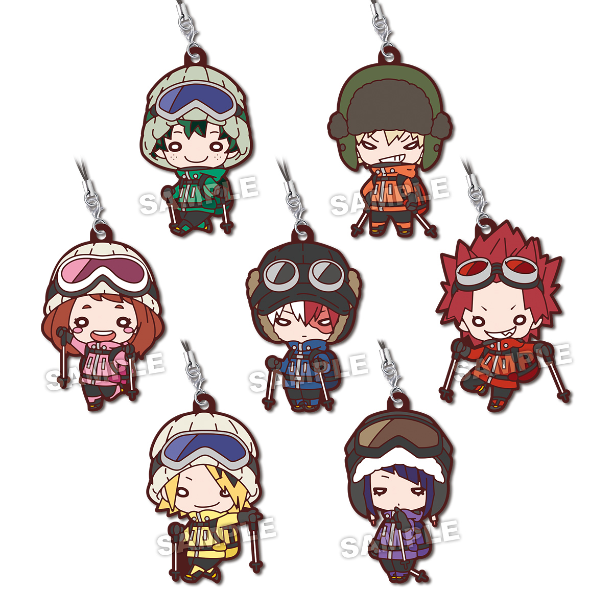 にとたん 僕のヒーローアカデミア 雪山登山 ラバーマスコット｜商品