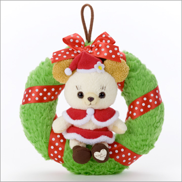 ミニー＆カドリーベア クリスマスリース｜商品情報｜タカラトミーアーツ