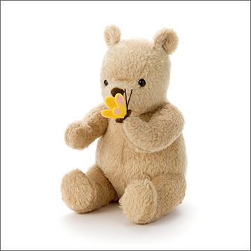 クラシックプー 情景ぬいぐるみ チョウ｜商品情報｜タカラトミーアーツ