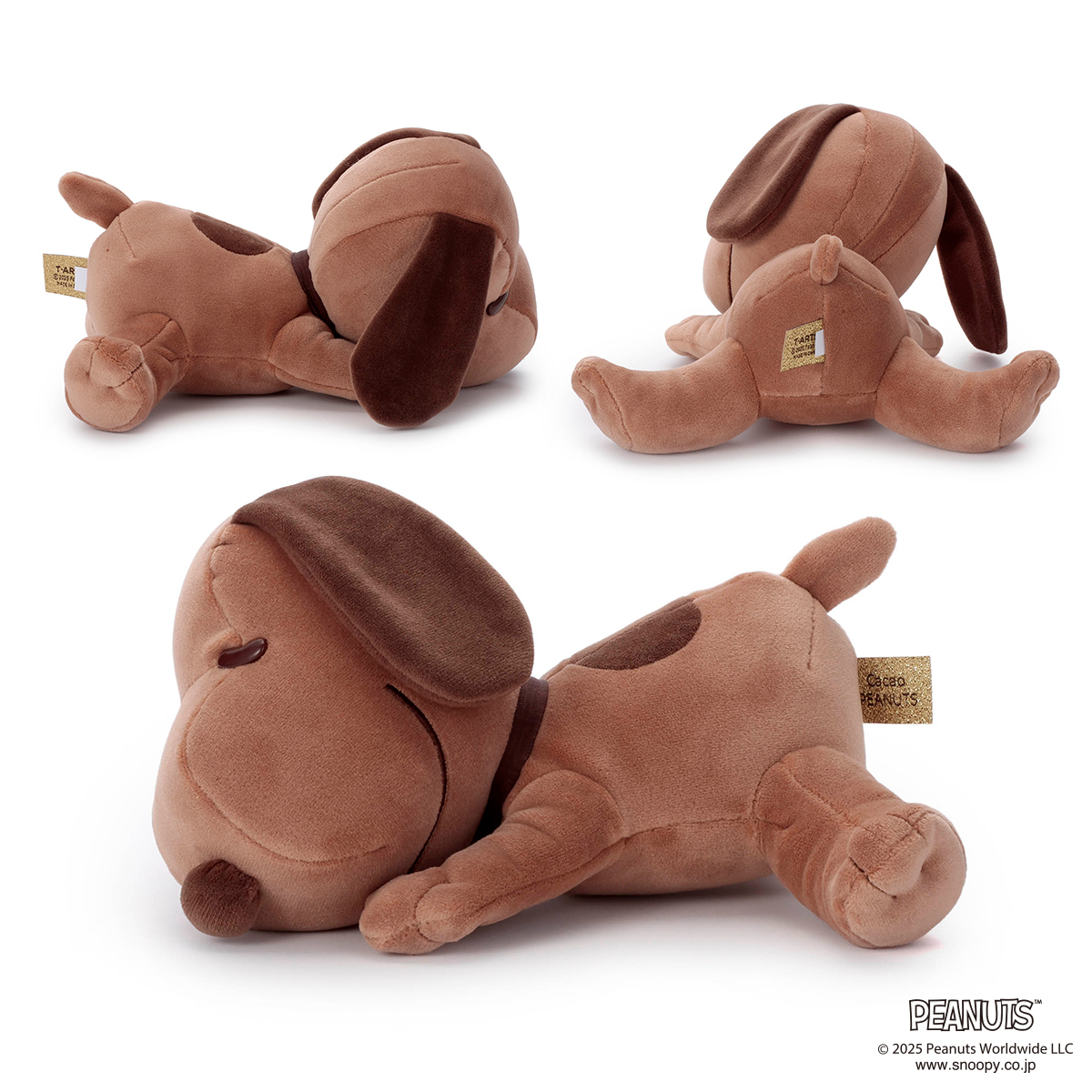 ピーナッツ／Cacao／すやすやフレンド／ ぬいぐるみS／スヌーピー