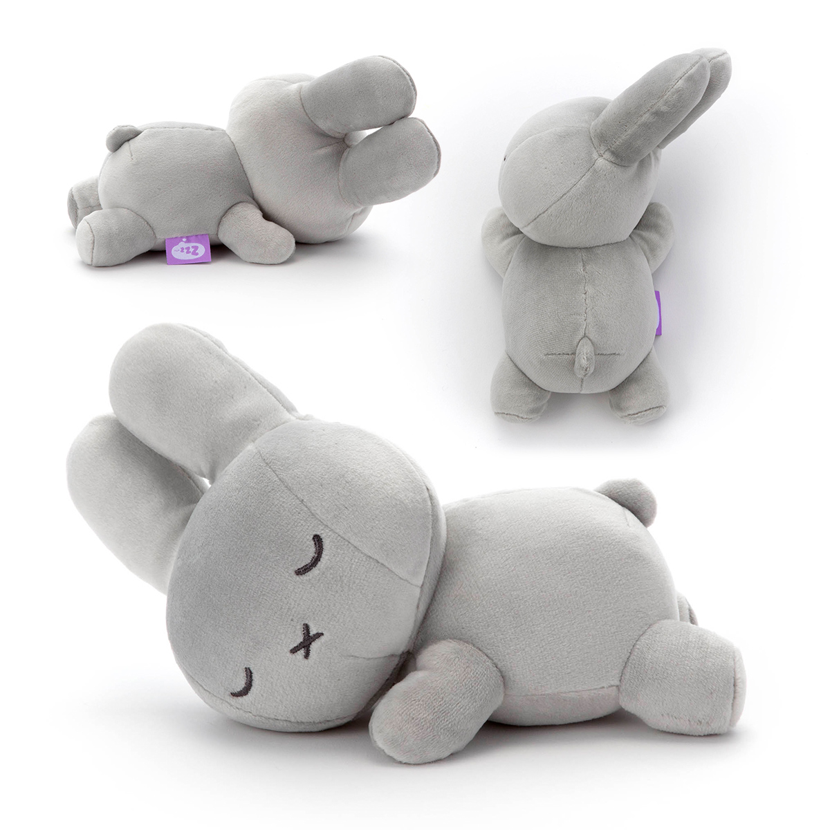 ブルーナ／すやすやフレンド／ ぬいぐるみS／うさぎ（グレー）｜商品