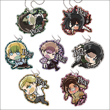 ぴた！でふぉめ 進撃の巨人Season3 アクリルキーホルダー｜商品情報