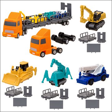 カプセルトミカDX6 マルチトレーラー編｜商品情報｜タカラトミーアーツ