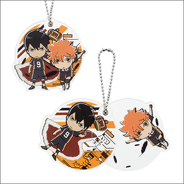 ハイキュー!! アクリルスライドキーホルダー 日向＆影山｜商品情報