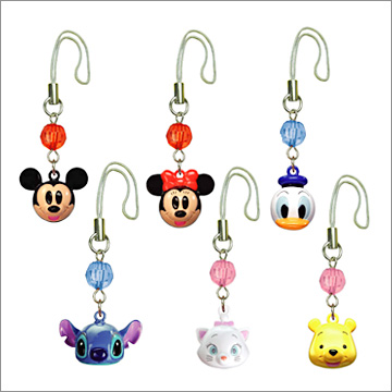 ディズニーキャラクター キャラりんりん ストラップ!｜商品情報