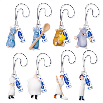 レミーのおいしいレストラン フィギュアストラップ｜商品情報｜タカラ