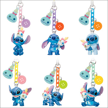 リロ＆スティッチ スクランプだいすき チェーンストラップ｜商品情報