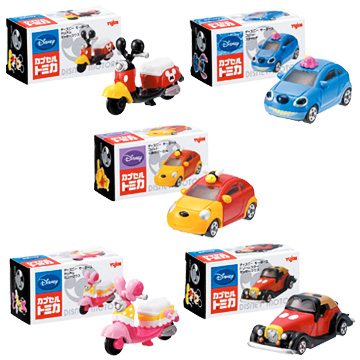 カプセルトミカ ディズニーモータース｜商品情報｜タカラトミーアーツ