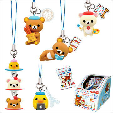 リラックマ ボンジュールストラップ｜商品情報｜タカラトミーアーツ