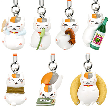 夏目友人帳 ニャンコ先生 徒然根付ストラップ Part2｜商品情報｜タカラ
