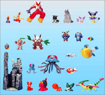 ポケットモンスター 立体ポケモン図鑑第2集｜商品情報｜タカラトミー